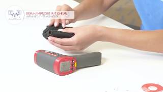 BEHA-AMPROBE IR-712-EUR - Infrared thermometer - UNBOXING screenshot 5