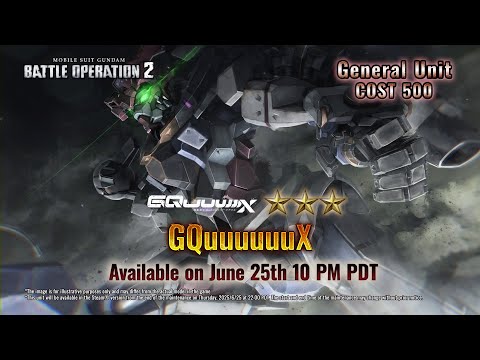 MOBILE SUIT GUNDAM BATTLE OPERATION 2 - QGuuuuuuX