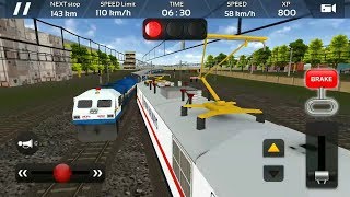 Indian Train Rajdhani Express Indian Train Simulator 2018 Fun Train Gameplay