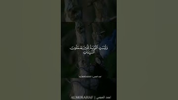 القرآن الكريم يشفع لصاحبه يوم القيامه