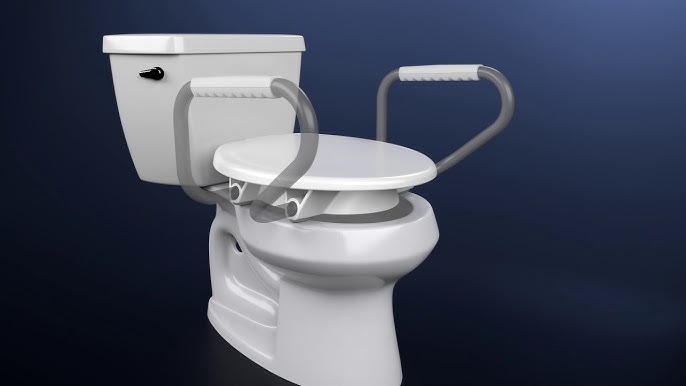 Bemis Rise 4.5 Toilet Seat with Dual Lock and Security Arms