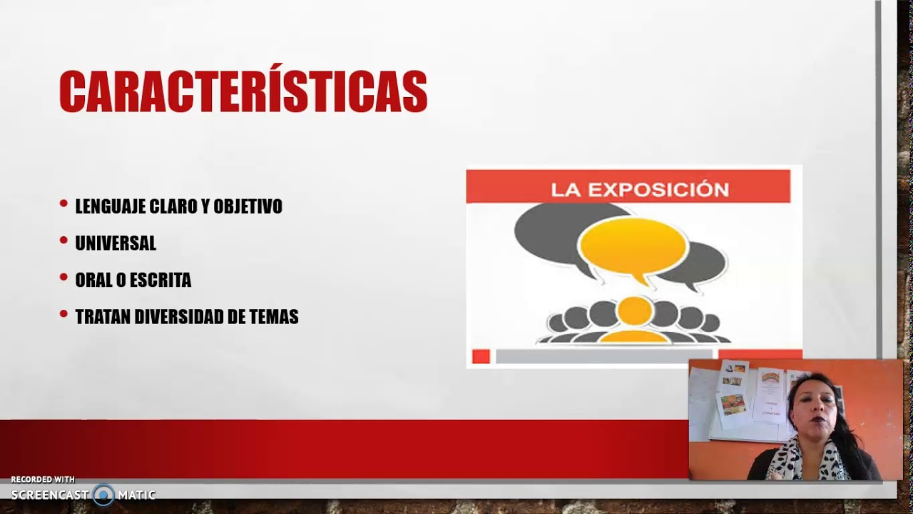 Características de la exposición -Lengua y Lit- 23 de abril - YouTube