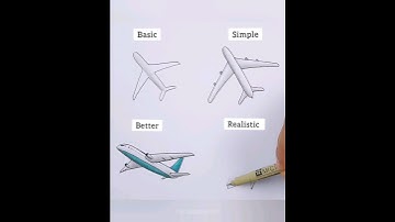 Airplane Drawing #shorts #drawing #art