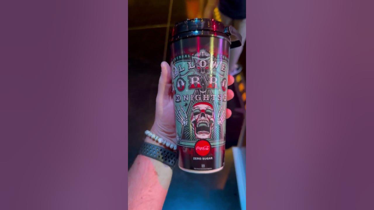 FIRST LOOK at the Halloween Horror Nights 2023 Coke Freestyle Cup! YouTube