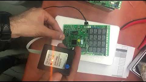 software injector How to update firmware into Tador Telephone Entry PCB