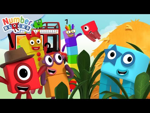 Summer Holidays in Numberland | Learn to Count | @Numberblocks