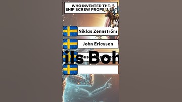 Who Invented It, Quiz: Do you know who invented the Ship