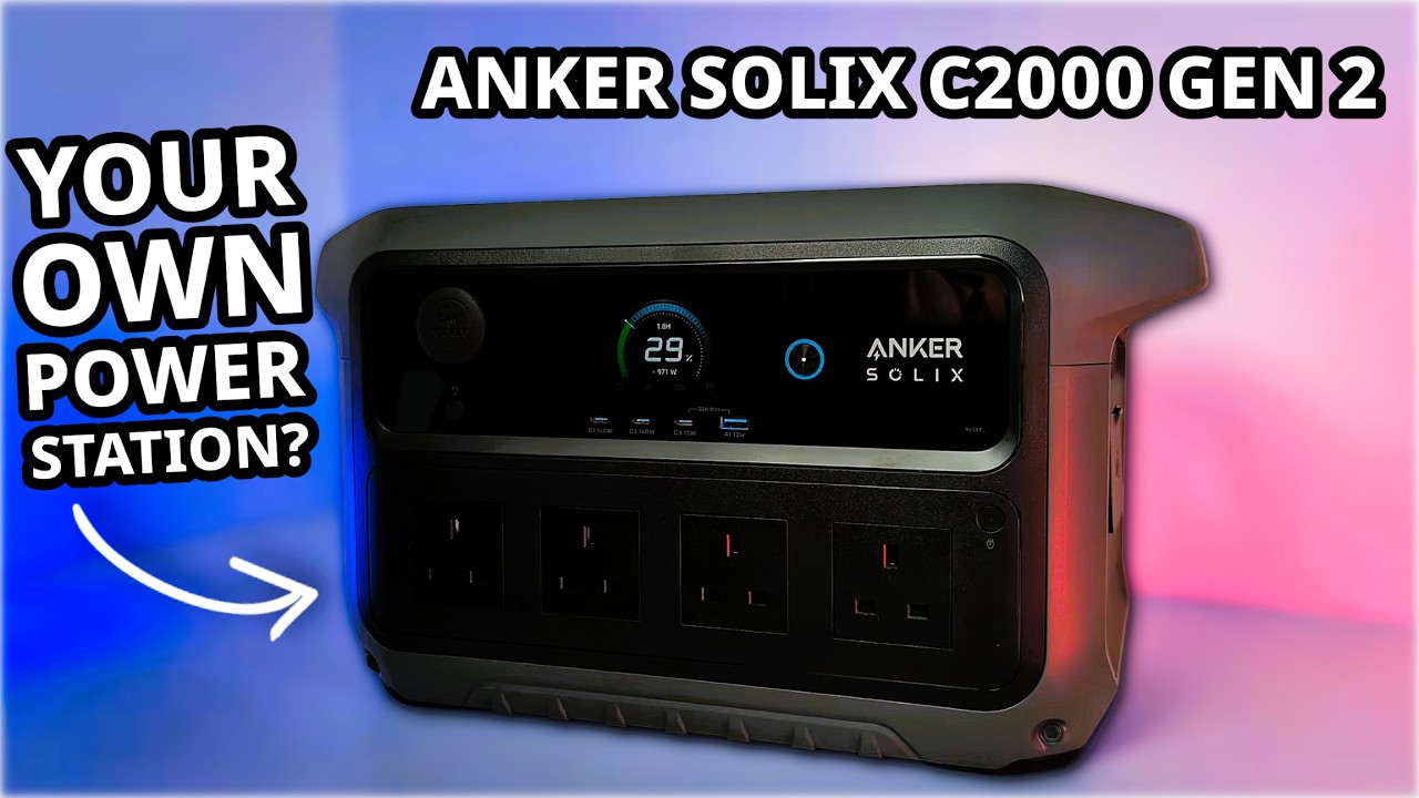 Anker SOLIX C2000 Gen 2: Forget About Power Outages! - YouTube