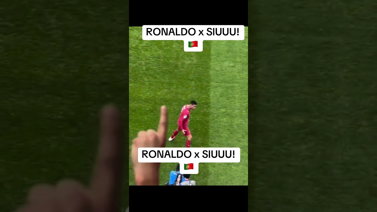 RONALDO x SIUUU! 🇵🇹 - YouTube