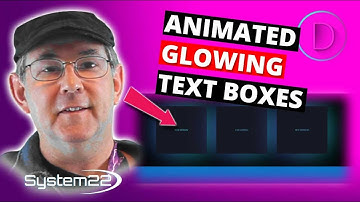 Divi Theme Animated Glowing Text Boxes 👍👈👈
