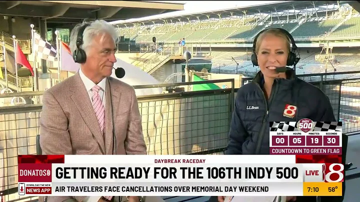 Mark Miles speaks before the 2022 Indianapolis 500
