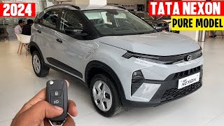 2024 Tata Nexon Pure New Price,Features and Exterior,interior Review ||