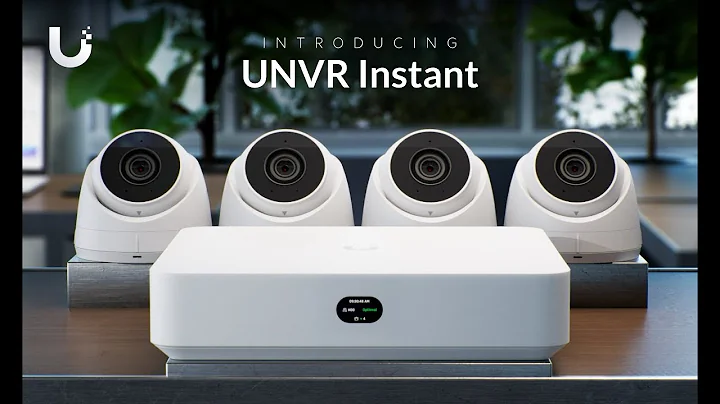 Introducing UNVR Instant: An All-in-One Device Powered by UniFi Protect
