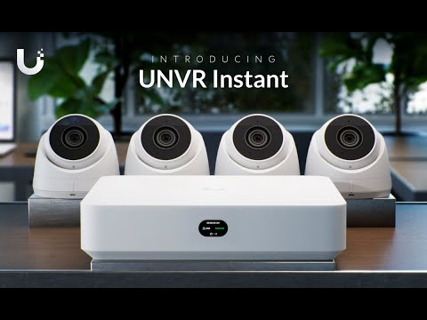 Introducing UNVR Instant: An All-in-One Device Powered by UniFi Protect