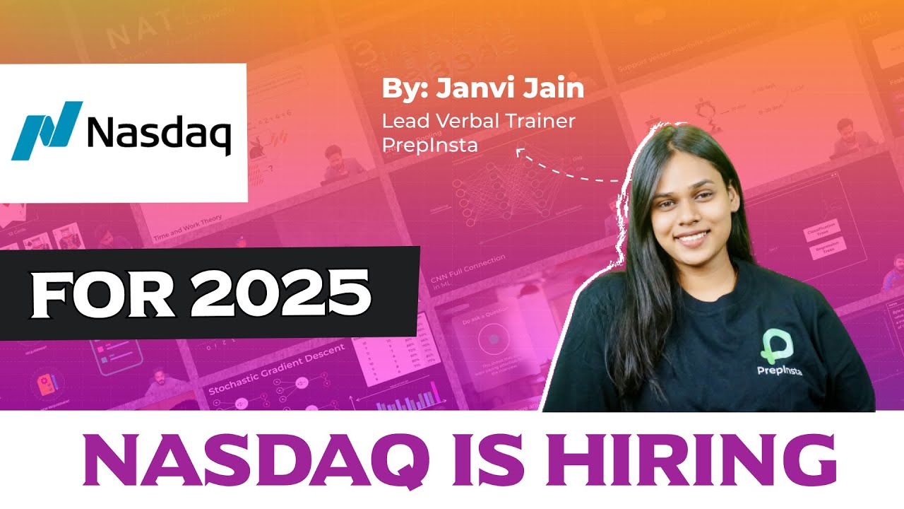 Nasdaq is Hiring 2025 Off Campus Placement Update!! YouTube