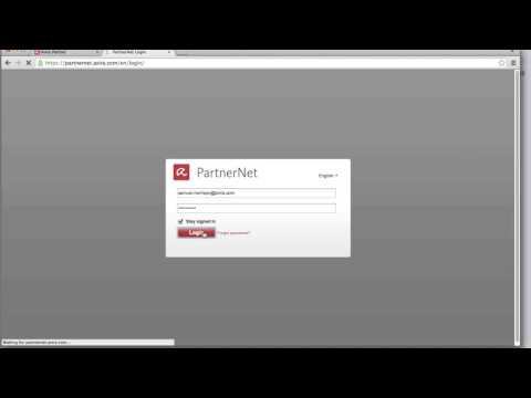 How to Log Into Avira PartnerNet