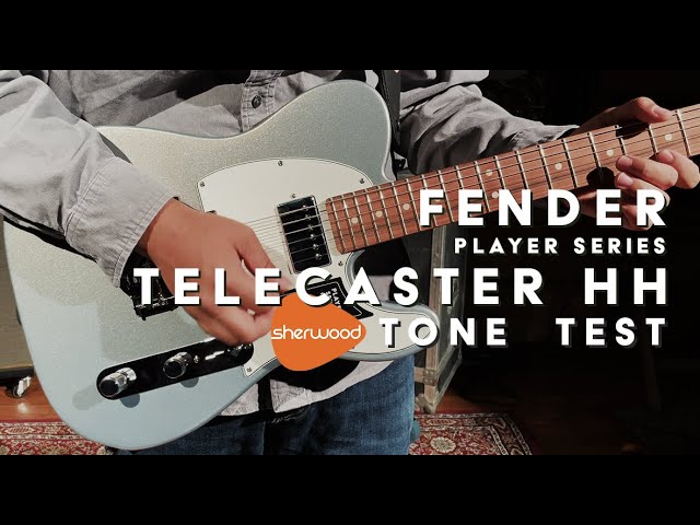 Fender Player Telecaster HH Tone Test - Sherwood Music