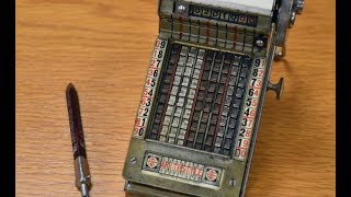 Unlocking the Vault S2 E9: Arithstyle Adding Machine