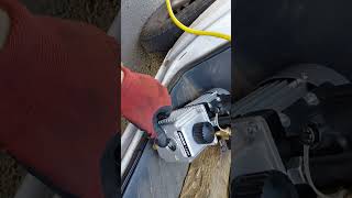 How to fix AutoZone vacuum pump: Broken cap, wont hold vacuum, wont get to 28 or 30 in of Mercury