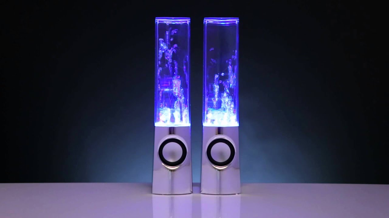 Light Show Fountain Speakers from ThinkGeek