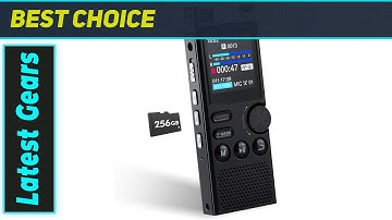 Best Digital Voice Recorder? WUCOTC 264GB Hands-On