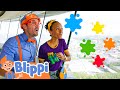 Blippi Climbs the Space Needle: Up, Up, and Fun! | BLIPPI | Kids TV Shows | Cartoons For Kids