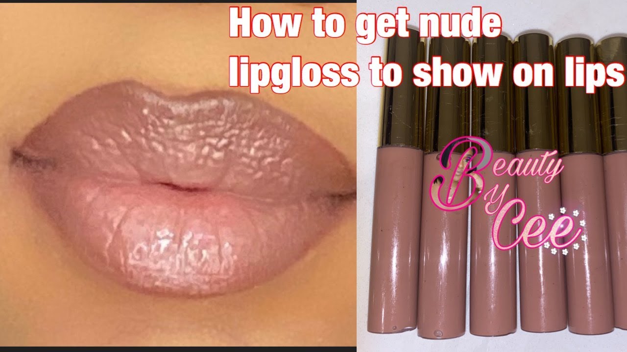 DIY:HOW TO MAKE LIPGLOSS, HOW TO MAKE MICA PIGMENT SHOW ON LIPS