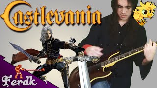 Castlevania: Curse of Darkness - "Abandoned Castle" 【Metal Guitar Cover】 by Ferdk chords