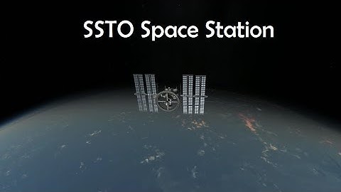 SSTO Space Station - KSP 1.2