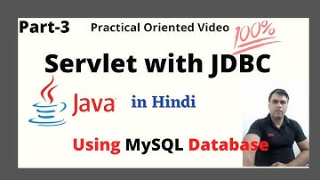 Servlet with Jdbc Part - 3 || Advance Java Tutorials