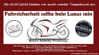 Infovideo von Biker-Safety-Training & Chopper-Bobber-Cruiser