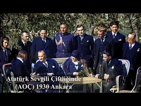 Atatürk Fransızca Konuşuyor  (4K Renkli, Net Ses ve Görüntülerle...) #Atatürk #19mayıs