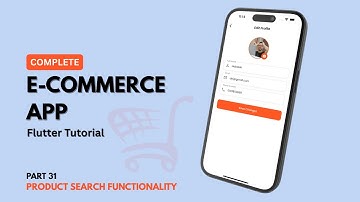 Part 31 | Complete Flutter Firebase E-Commerce App | Product Search Functionality | Mobile App| 2025