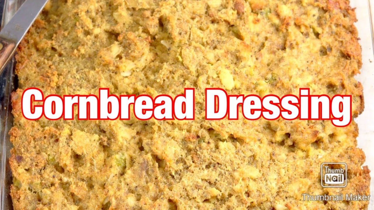 HOW TO MAKE CORNBREAD DRESSING HOMEMADE