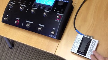 Voicelive 2 Engage Harmony through expression pedal port