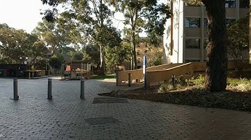 Walking around the University of Melbourne