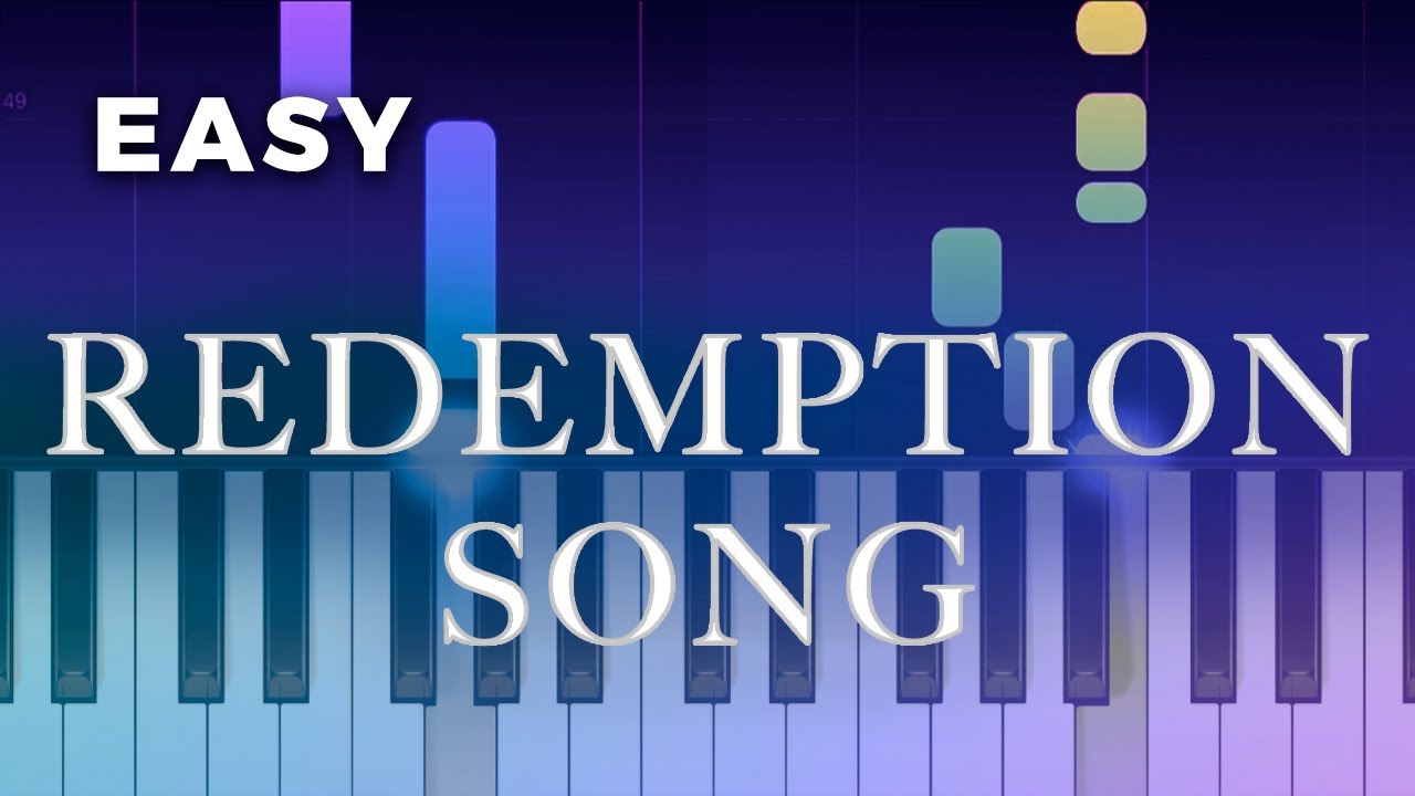 Bob Marley Redemption Song EASY Piano TUTORIAL by Piano Fun Play