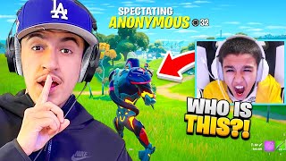 I Went UNDERCOVER In My Little Brothers Fortnite Tournament!