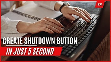 Create shutdown button in just 5 Second #computerknowledge #viral #shorts #shortvideo #computer