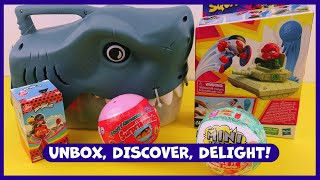 Silent Unboxing - Marvel Heroes, Miniature Foods & Sea Life Toys