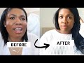 How to blend clip in hair extensions with short relaxed hair: KNAPPY HAIR EXTENSIONS