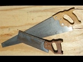West Hills Wood - Beginner woodworking series - 03 - basic hand saws West Hills Wood - Beginner woodworking series - 03 - basic hand saws