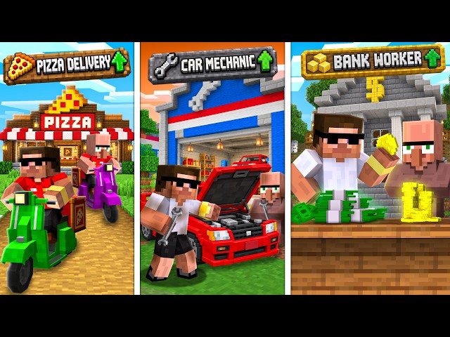 Trying All Jobs in Minecraft..