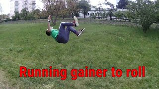 Running gainer to roll - Tutorial