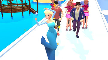 💄 Makeover Run 9 🌂👝 All Levels Gameplay Android, iOS #shorts