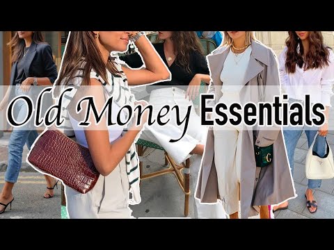 16 Old Money Clothing ESSENTIALS * Capsule Wardrobe For A Classic Style!