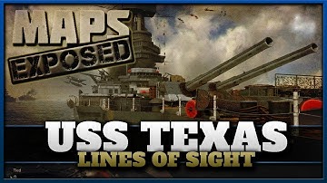 USS Texas Lines of Sight & Secret Spots! | Cod WW2 Maps Exposed #2