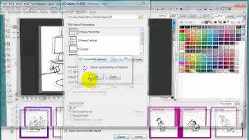 5.3.Storyboarding Tutorials: Export Storyboard to PDF in Storyboard Pro
