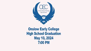 Onslow Early College High School Graduation — 7:00 PM