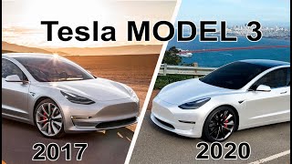 2017 vs 2020 Tesla model 3 стала еще лучше | Что изменилось за 3 года?